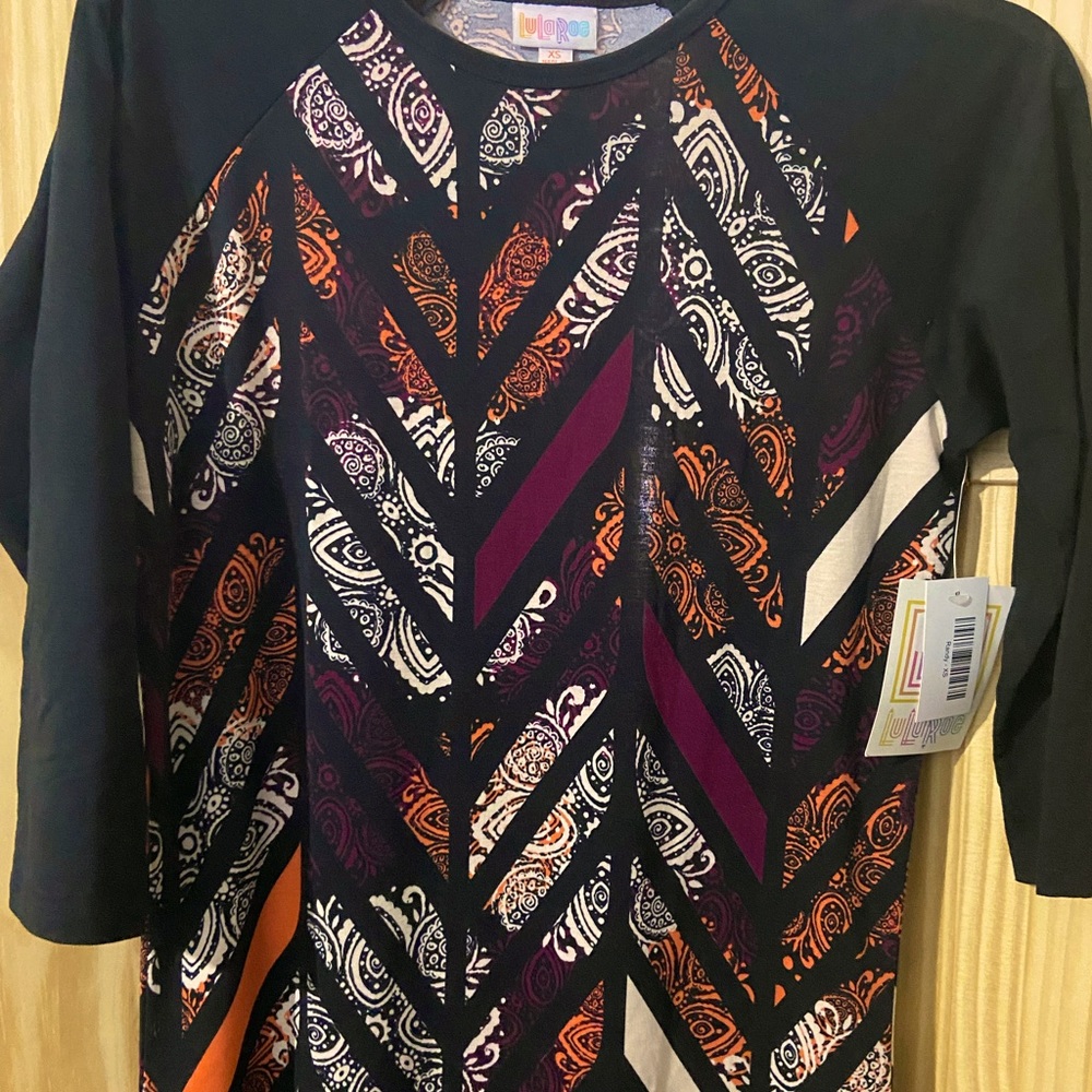 LuLaRoe Randy baseball tee